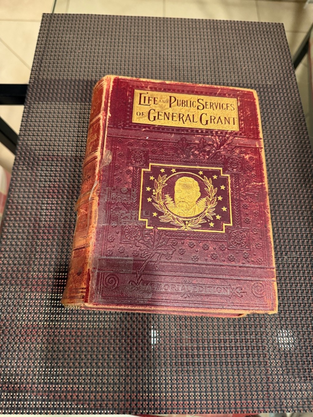 Antiquarian 1st Edition (1885) "The Life and Public Services of General Grant"